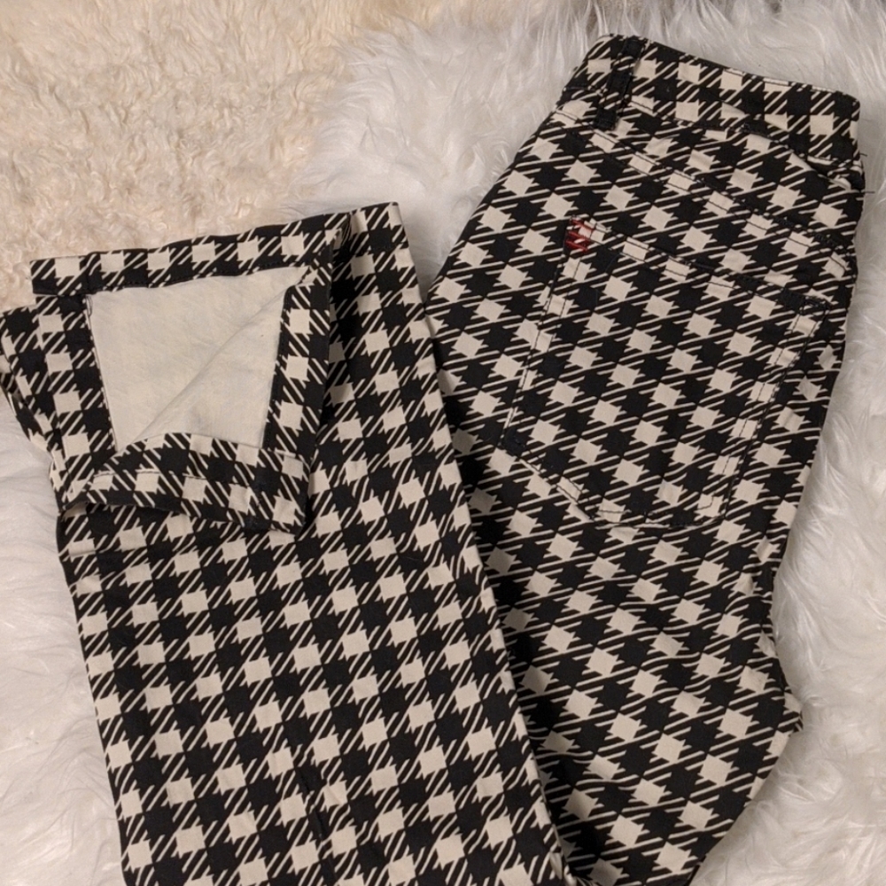 Urban Outfitters BDG Houndstooth Crop Flares
